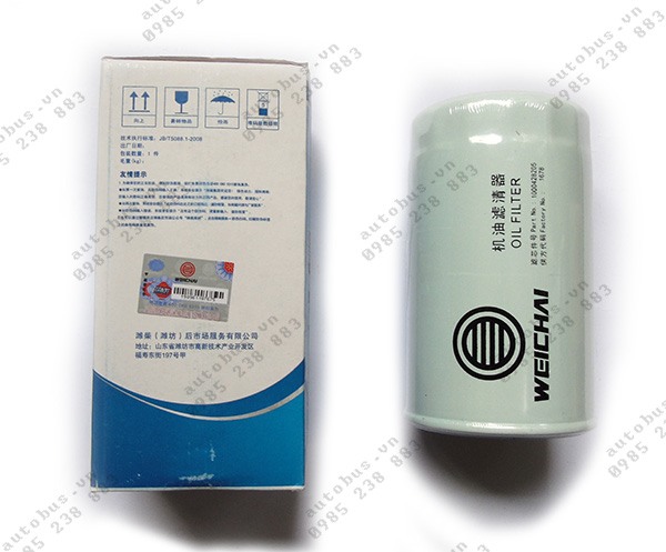 Bộ lọc dầu nhớt Weichai TB120S_TB120SL